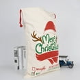 thumbnail image 3 of ICQOVD Christmas Bag Santa Sack Gift Oversized Christmas Gift with Drawstring Decoration Party Gift, 3 of 8