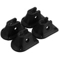 thumbnail image 2 of Shisuyan 4 Set Folding Table Leg Brackets Hardware Portable Lap Desk Leg Connectors Support Replacement With Screws For Outdoor Camping Picnic And Activities, 2 of 8