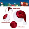 thumbnail image 4 of UHGANN Christmas Knitted Santa Hats Elf Hat Crochet Christmas Beanie Xmas Party Caps for Adults Women Men, 4 of 9
