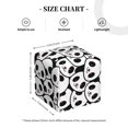 thumbnail image 3 of Goofa Cute Panda Tissue Box Cover PVC Leather Tissue Holder Square Facial Tissue Case Facial Paper Organizer Dispenser for Bathroom, Vanity Countertop, 3 of 8