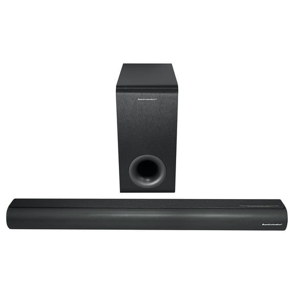 Barra de Sonido Audiobahn 2.1 ASBAR1000PACK con Subwoofer Inalámbrico