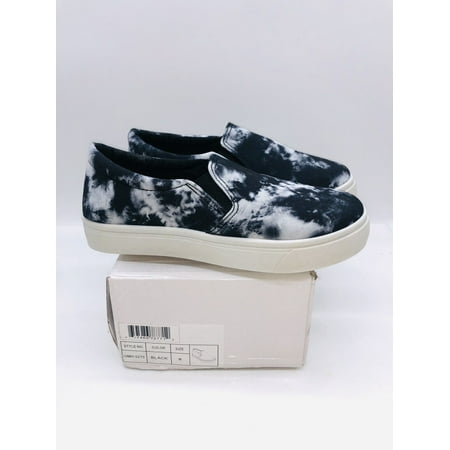 

Olivia Miller Women s Tayrona Slip on Sneakers- Black Size US 8M