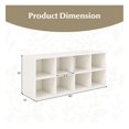 thumbnail image 5 of FASCK 8 Cubbies Shoe Organizer with 500 LBS Weight Capacity, Sturdy Shoe Rack for Entryway, Closet, Holds 24 Pairs, Storage Shelf for Shoes, Boots, 5 of 9