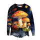 thumbnail image 4 of Xuyuer Womens Casual Fashion Sweatshirts Loose Pullover Sweatshirt Long Sleeve Crewneck Tops, 4 of 5