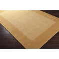 thumbnail image 2 of Mark&Day Wool Rugs, 6x6 Reims Modern Camel Square Area Rug, Yellow Carpet for Living Room, Bedroom or Kitchen (6' Square), 2 of 4