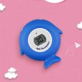 thumbnail image 1 of Electronic Water Temperature Gauge LCD Digital Thermometer Bath Tub Pool Sensor | Waterproof ABS Plastic | High Precision ±0.5℃ | Cold/Hot/Comfort LED Alert | Blue | 1 Pc 4.02x3.9 in, 1 of 6