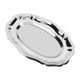 thumbnail image 5 of Bandeja Decorativa Para Servir, De Postre De Acero Inoxidable 304, Decorativo Reutilizable Multiusos Para Aperitivos Para Cocina, Fiesta, Ovalado, 5 of 7