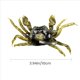 thumbnail image 3 of 12 Uds. Señuelo de Cangrejo Cranka, Cebo de Cangrejo, Señuelo Suave de Cangrejo Simulado 3D con Dobles Afilados para Accesorios de Pesca, Herramientas, 3 of 5
