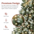 thumbnail image 3 of Árbol de Navidad Best Choice Products de 1,4 m con luces y soporte, 3 of 7