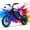 BLUE, variant on 36V 500W Electric Dirt Bike for Teens 12+,IVFJFV Motorized Dirt Bikes with Dual Speed Mode & Max 15MPH,E Dirt Bike with F & R Disc Brakes & Triple Shock Absorption,All-Terrain Off-Road Tires,Y-PINK