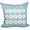 Blue, variant on Simply Daisy 16" x 16" Happy Holidays Word Print Pillow