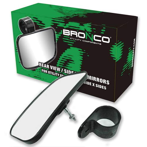 BRONCO AT-12193 UTV REAR/SIDE VIEW MIRROR 1.5"-1.75" MOUNT