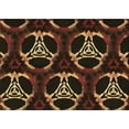 thumbnail image 1 of Ahgly Company Machine Washable Indoor Rectangle Transitional Light Brown Area Rugs, 5' x 8', 1 of 7
