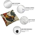 thumbnail image 6 of nygtbtfer Throw Pillow Covers Farm Feed Home Décor Linen Throw Pillow Case Cushion Cover Set of 2 ( Poultry Chicken) White, 6 of 7
