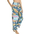 thumbnail image 2 of Fotbe Icecream Truck Women's Pajama Pants,Sleepwear Pants,Pj Bottoms Drawstring And Pockets-Large, 2 of 9