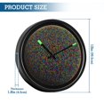 thumbnail image 3 of Indoor 12' Voice-Activated Luminous Decoration Wall Clock With LED Night Light A Sphere Made Of Tiny, 3 of 8