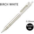 thumbnail image 2 of Uni-Ball Zento Flow Model Retreat Edition Liquid Ink Ballpoint Pen, 0.38mm, Birch White (UBNZFL38.70)$$Office, 2 of 8