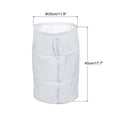 thumbnail image 2 of Unique Bargains Paint Filter Bag Nylon Strainer with Drawstring White 160Mesh, 2 of 5
