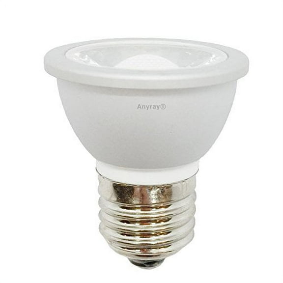 1-LED HR16 120V E27 MR-16 JDR C Light Bulb HR-16 Hood Lamp Short Neck E26 (Green)