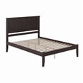 thumbnail image 2 of Madison King Solid Wood Platform Bed in Espresso, 2 of 5