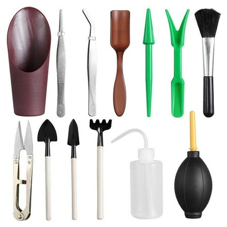 Planting Tool Set Tool Set Care Tools Rake Rake Bottle Care Tools Hand Tools Bonsai Zdhf Buzhi Tool 13pcs Bonsai Miture Tool