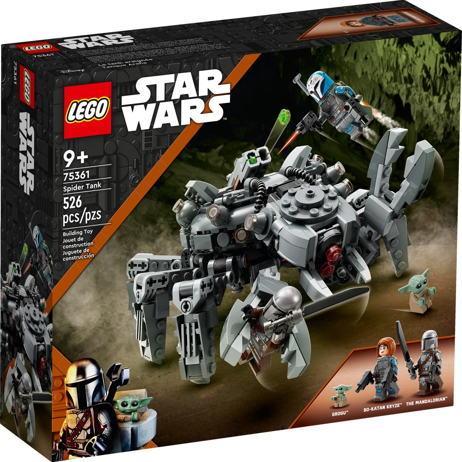 ★daisy★♡14kgf LEGO Star Wars Spider Tank 75361, Mandalorian Season 3 Toy