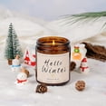 thumbnail image 3 of Hello Winter Candle - Soy Scented for Christmas, Home & Gifts, 3 of 7
