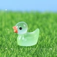 thumbnail image 3 of 1 Set Fluorescent Duck Transparent 50Pcs Green Landscape Decor Light Red Miniature Figures Orange Ornament Sturdy, 3 of 9