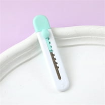 Hovmgk Mini Utility Knife for Office & School Use, Alloy Steel Cutter with Safe Sliding Mechanism, Compact & Versatile Box Cutter for Paper, Envelopes, Packaging and Stationery, Handy Cutting Tool