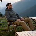 thumbnail image 2 of Youthup Men's 2-in-1 Water-Resistant Hooded Jacket Set - Breathable Fleece Lined Raincoat with Detachable Inner Layer for All-Season Outdoor, 2 of 11