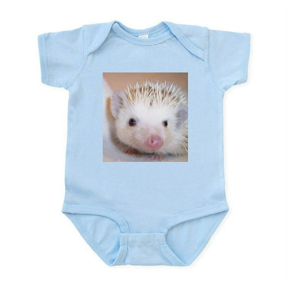CafePress - Hedgehog Close Up Infant Creeper - Baby Light Bodysuit, Size Newborn - 24 Months