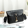 thumbnail image 2 of MUSOIE Clutch Purses for Women Trendy Crossbody Bags Mini PU Leather Shoulder Bag Satchels, 2 of 4