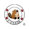 thumbnail image 1 of Panneau Rond en Métal avec Castor 'Canada', 1 of 1