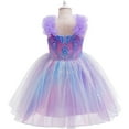 thumbnail image 2 of Robe de Sorcière pour Filles Déguisement d'Halloween Tenue de Cosplay Robe de Princesse, 2 of 8
