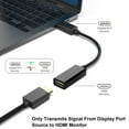 thumbnail image 3 of SharkTRUE 4K DisplayPort to HDMI-compatible Adapter Cable Male DP to Female HD TV Vid, 3 of 8