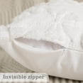 thumbnail image 3 of Fundas de almohada Mixweer Coquette de poliéster blanco crema, 45 x 45 cm, 3 of 6