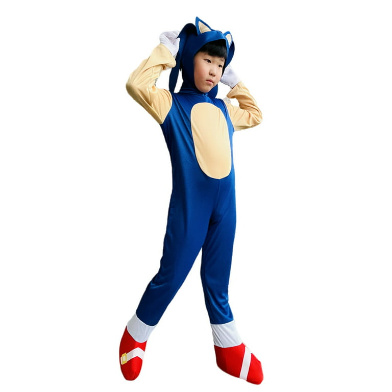 Shadow the Hedgehog Onesie Costume for Adults & Teens