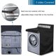 thumbnail image 4 of 1pc Washer Dryer Cover Set, Portable Washing Machine Cover, 420D Dustproof Front Load Dryer Cover Waterproof Washer Covers For Outside Top Load With Zipper, 4 of 4