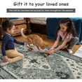 thumbnail image 6 of Wonnitar 5'x7' Boho Tribal Area Rug, Large Rugs for Living Room, Soft Non Slip Washable Non Shedding Playroom Mat Indoor Nursery Carpet for Living Dining Classroom Dorm Office, 6 of 7