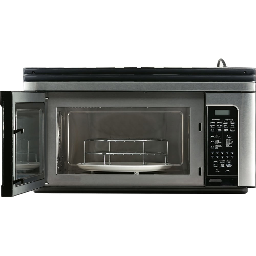 Sharp R1874T 850W Over-the-Range Convection Microwave Stainless Steel 1.1 Cubic Feet 