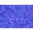 thumbnail image 1 of Ahgly Company Indoor Rectangle Patterned Canary Blue Area Rugs, 2' x 4', 1 of 6