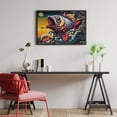 thumbnail image 2 of Jigsaw Puzzles - Colorful, Stylized Large Fish with Waves And A Small Fish1000 PCS，Challenging Puzzle Perfect for Game Nights, 2 of 5