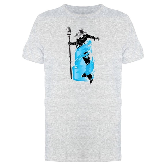 Powerful Poseidon Graphic Tee Men's -Image by Shutterstock
