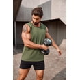 thumbnail image 3 of COOFANDY Mens Tanks for Summer 2 Pack Gym Sleeveless Shirts Cut Off Workout Tee Shirt, 3 of 7