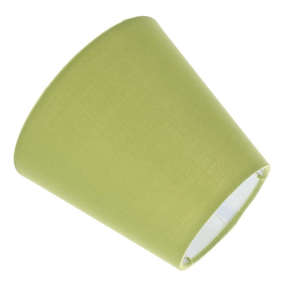 OUNONA Small Light Green Lamp Shade for Chandelier Wall Lamps with Elegant Textured Design