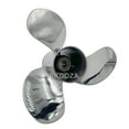 thumbnail image 2 of ARKDOZA Propeller 9 7/8x13 for Yamaha Outboard 25-30HP Stainless Steel 10 Tooth OEM NO:664-45949-02-EL 9.9x13, 2 of 4