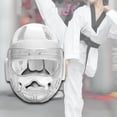 thumbnail image 3 of koolsoo Boxing Helmet Protective Cap Portable Karate Headgear for Mma Kickboxing L, 3 of 9