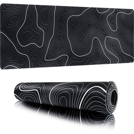 Large Gaming Mouse Pad Extended Big XXL Mouse Pad Keyboard Laptop Computer Desk Mat with Non-Slip Base