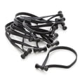 thumbnail image 2 of BongoTies 12 Pack 5" Style D Cable Tie, Obsidian, (Pack Of 10), 2 of 4