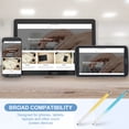thumbnail image 6 of Uxcell Stylus Pens for Touch Screen, 2 in 1 High Sensitivity Universal Pen Blue Yellow, 6 of 7